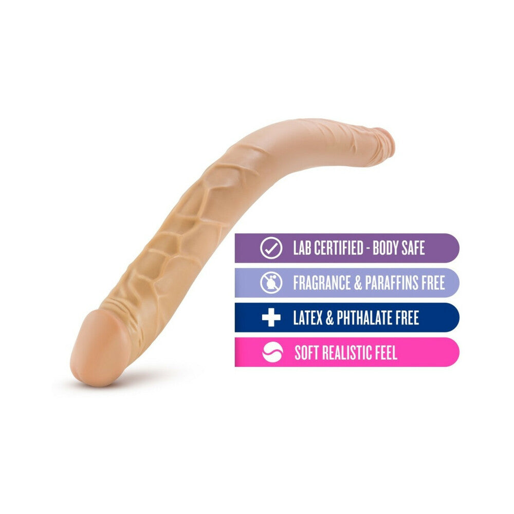 Blush B Yours 16 inches Double Dildo Tan