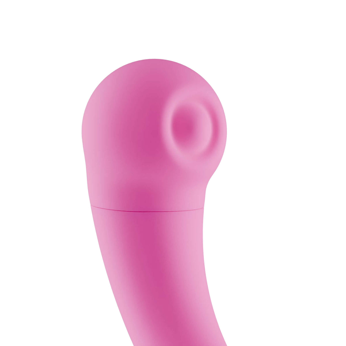 Femmefunn Aluna Mini Pink Bullet Vibrator, compact design for focused stimulation and effortless holding.