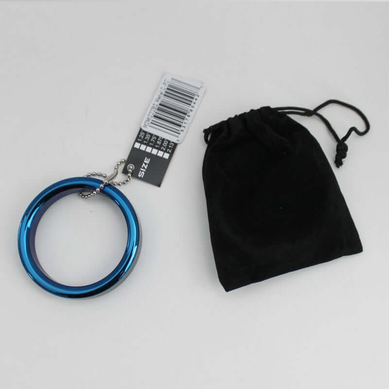M2M Cock Ring Blue Steel 2 inch