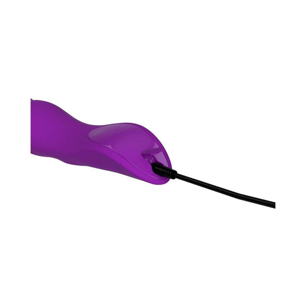 Wanachi Body Recharger Rechargeable Silicone Wand Vibrator Purple