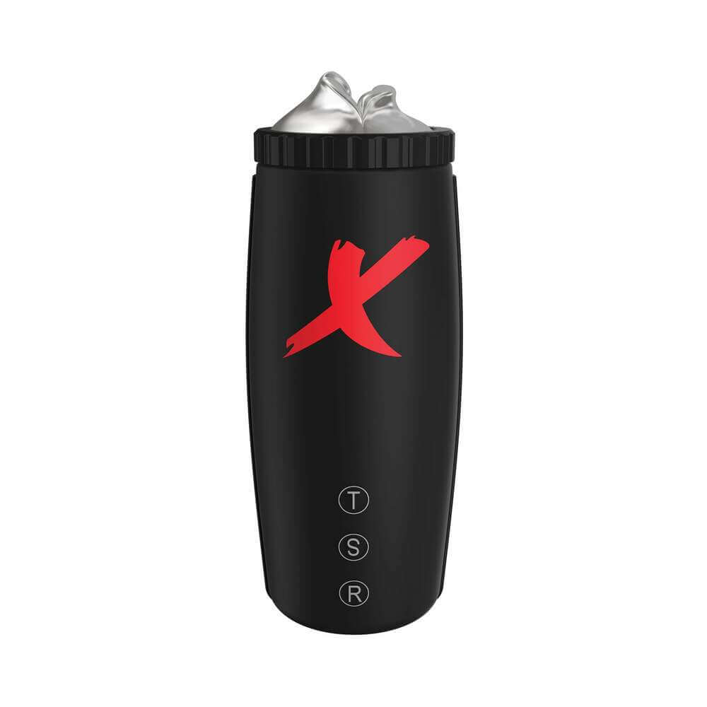 PDX Elite Moto-Bator Thrusting Suction Masturbator Clear/Black