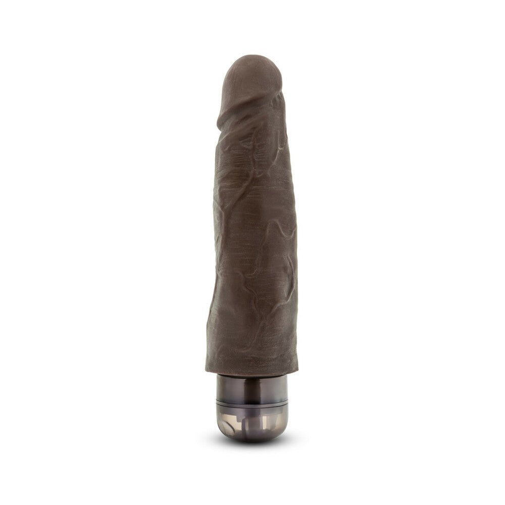 Dr. Skin Vibe 14 Realistic 8 inches Vibrating Dildo Brown