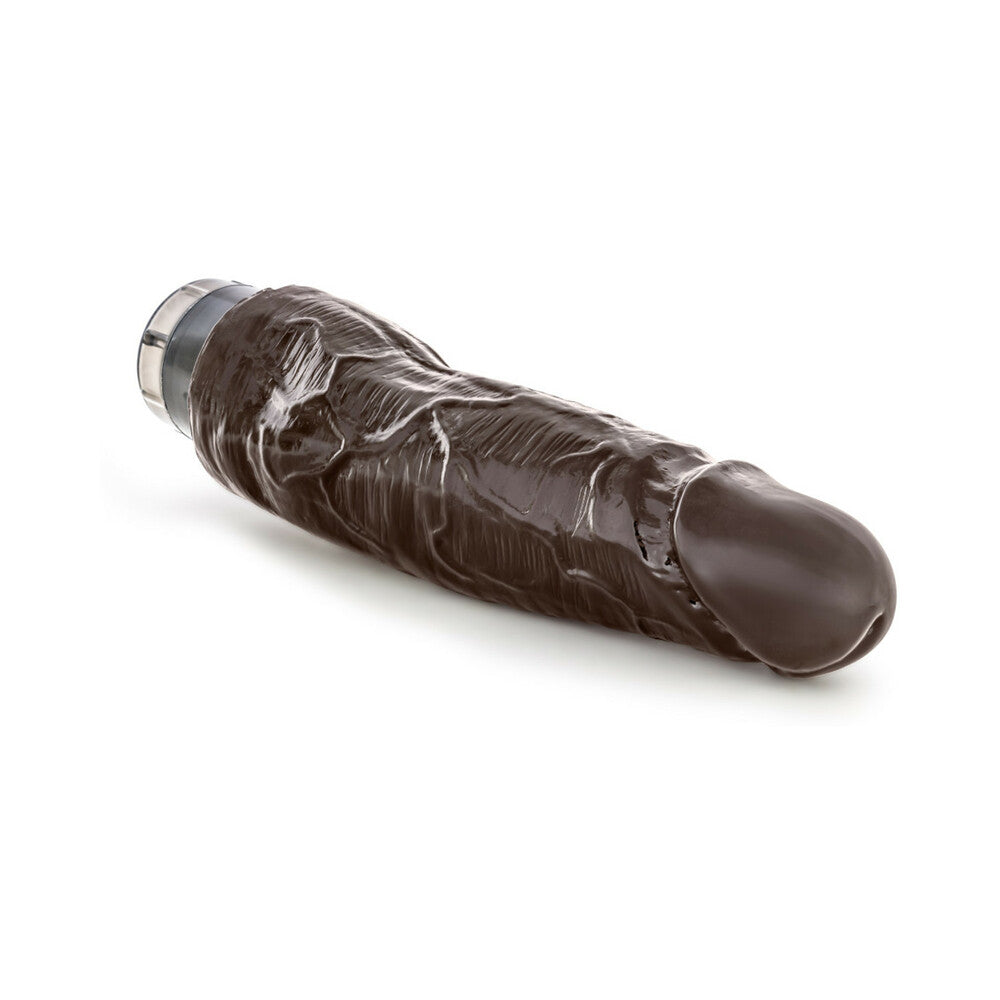 Dr. Skin Vibe 14 Realistic 8 inches Vibrating Dildo Brown
