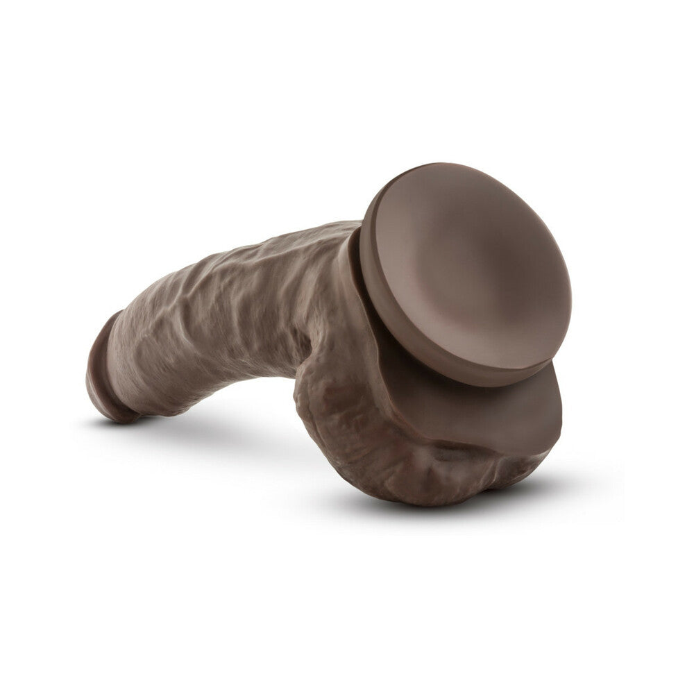 Dr. Skin Mr. Mayor Realistic 9 inches Dildo with Balls Brown
