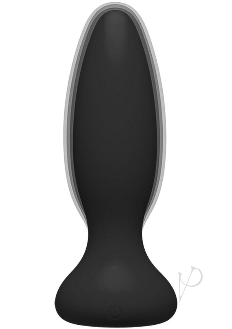 A-Play Vibe Experienced Anal Plug with Remote Control Black - high-end performance plug for deep, rumbling stimulation.