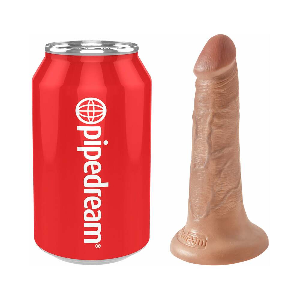 King Cock 5 inches Cock Realistic Dildo With Suction Cup Tan