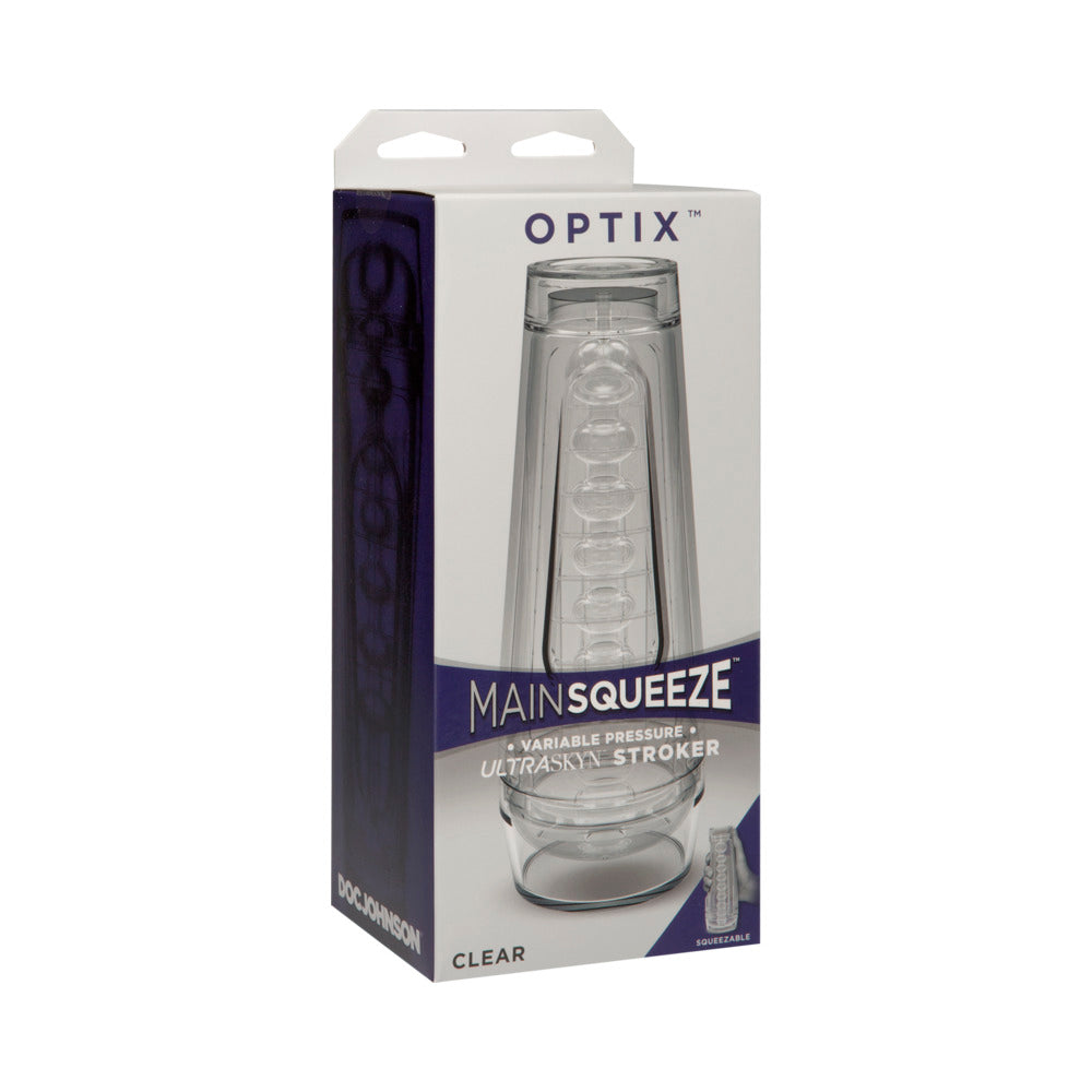 Main Squeeze Ultraskyn Stroker - Optix Clear