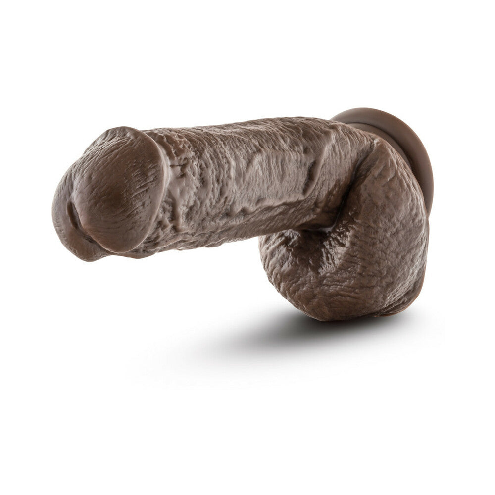 Dr. Skin Mr. D Realistic 8.5 inches Dildo with Balls Brown