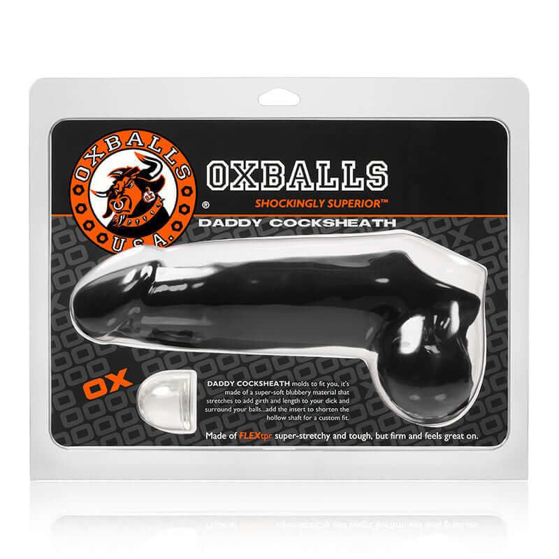 Oxballs Daddy Cock Sheath - Black