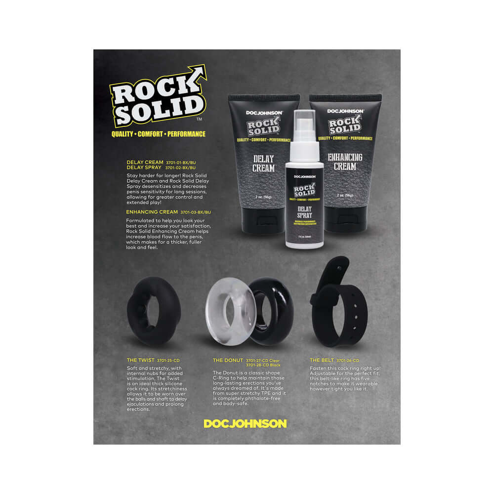 Rock Solid The Lasso/Bolo Single Lock Adjustable Translucent