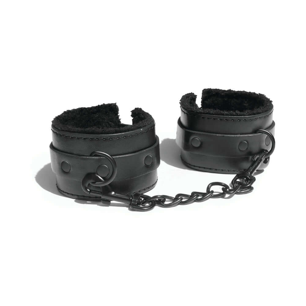 Sportsheets Sex & Mischief Shadow Fur Handcuffs