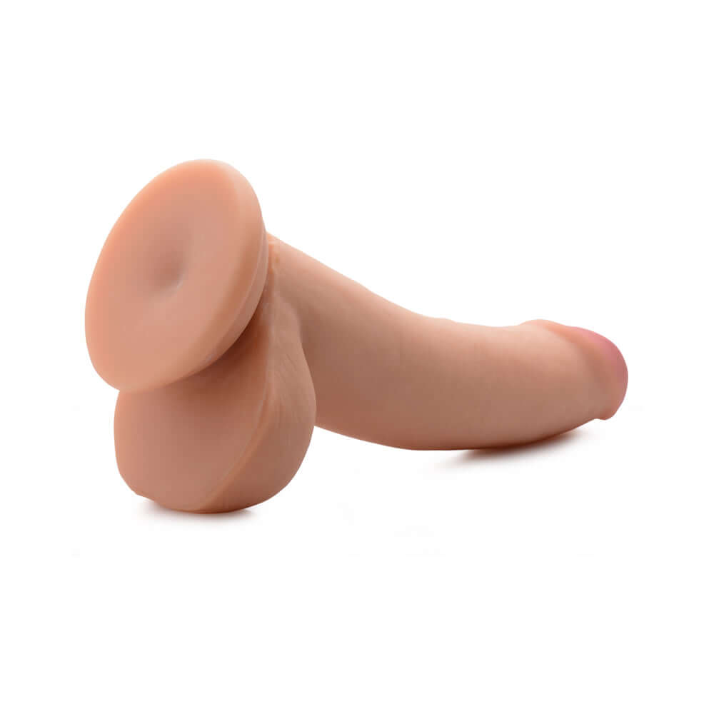 USA Cocks 8 inches Ameriskin Dual Density Dildo Light