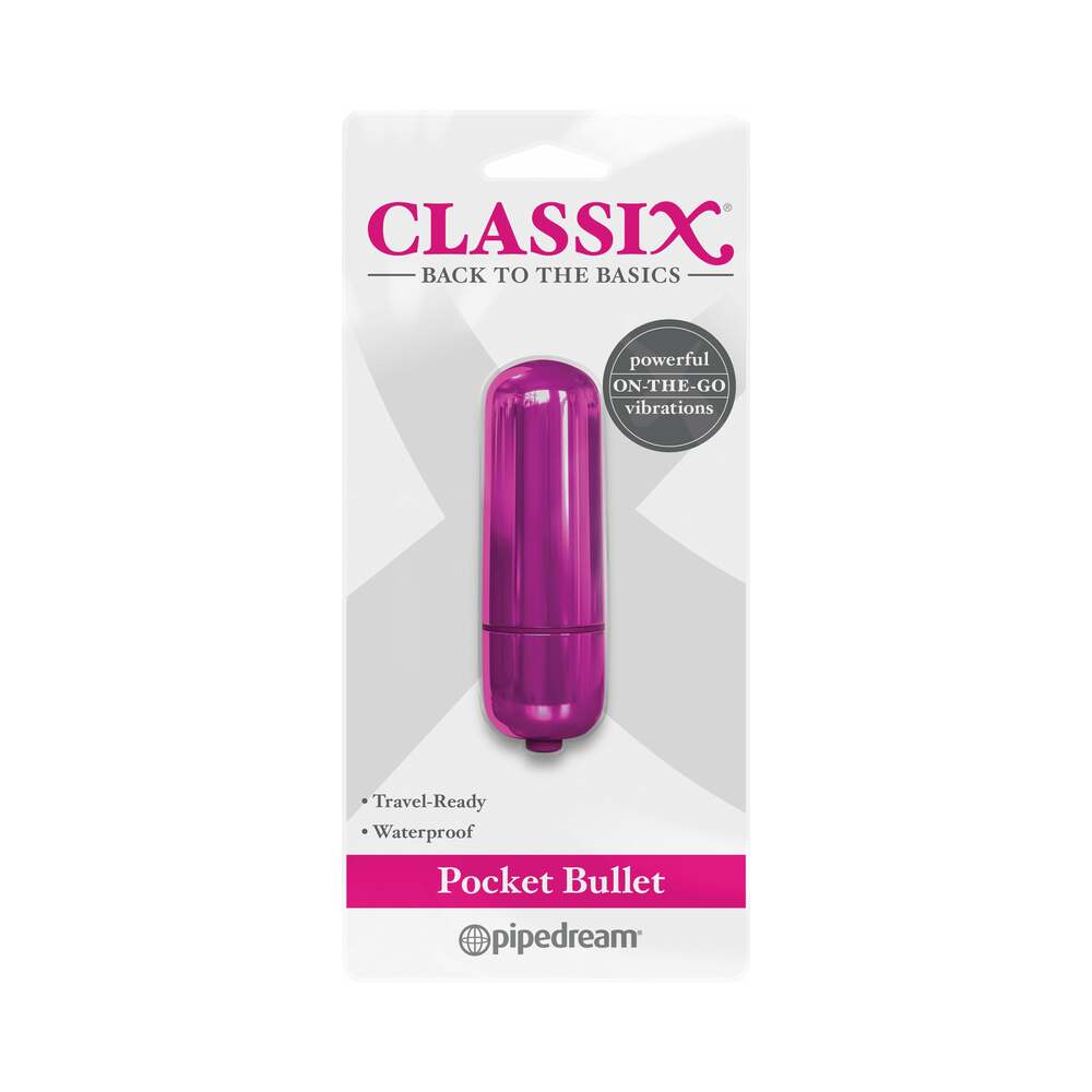 Classix Pocket Bullet Vibrator Pink