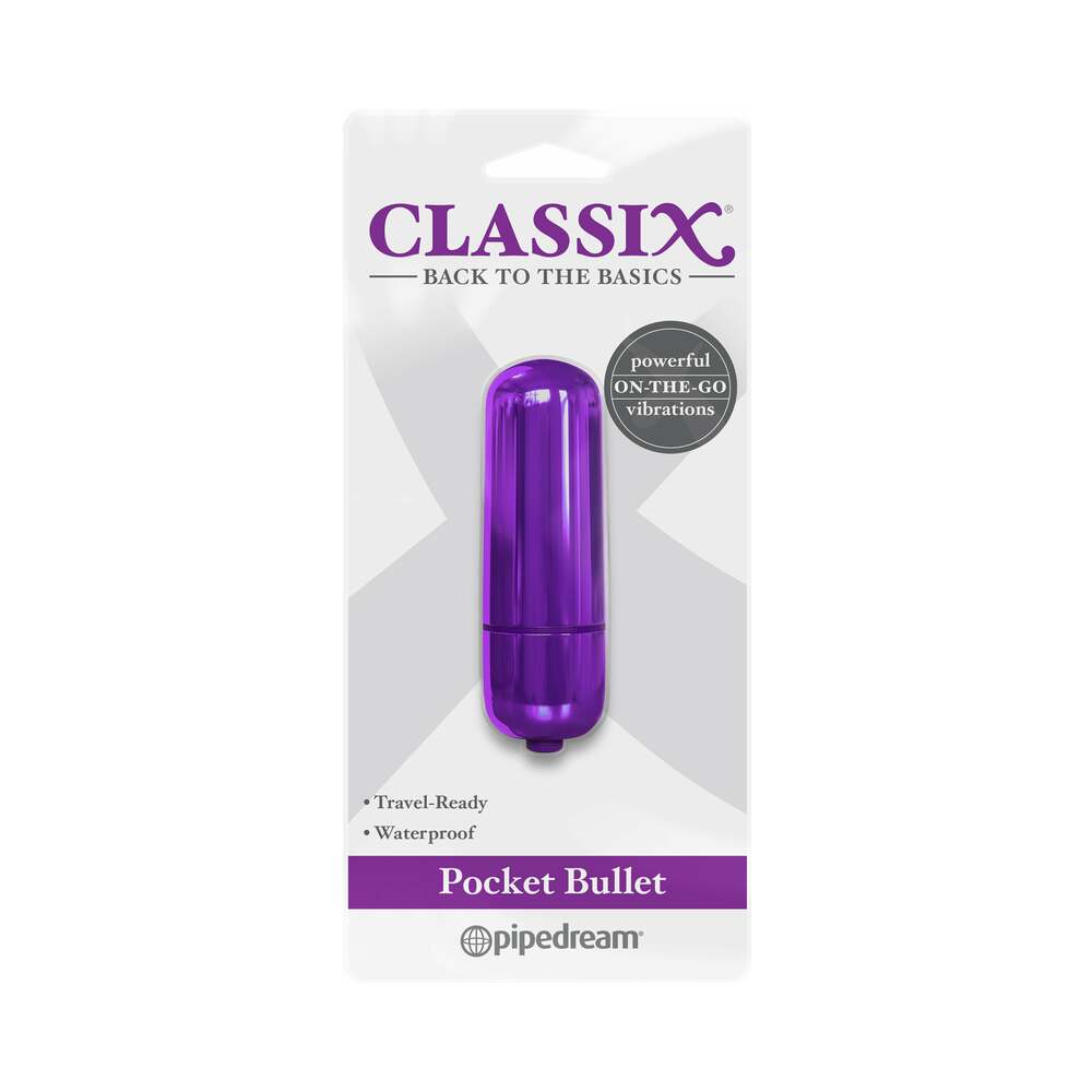 Classix Pocket Bullet Vibrator Purple