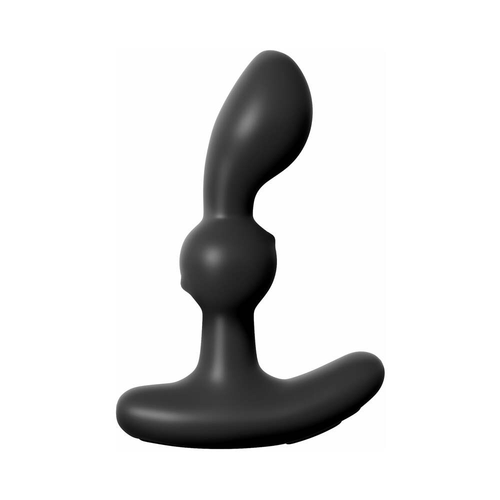 Anal Fantasy Elite Collection Rechargeable Vibrating Silicone P-Motion Massager Black