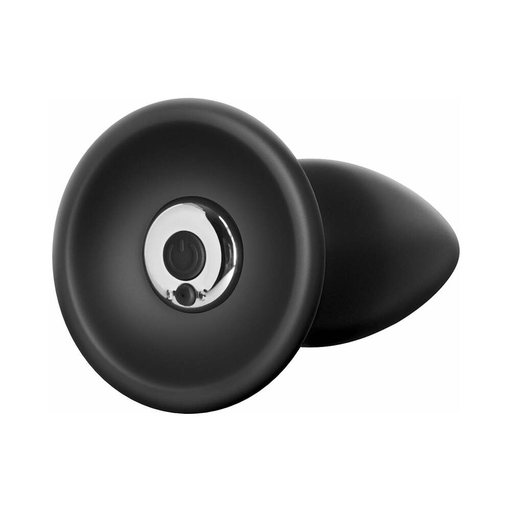 Anal Fantasy Elite Collection Small Rechargeable Vibrating Silicone Anal Plug Black