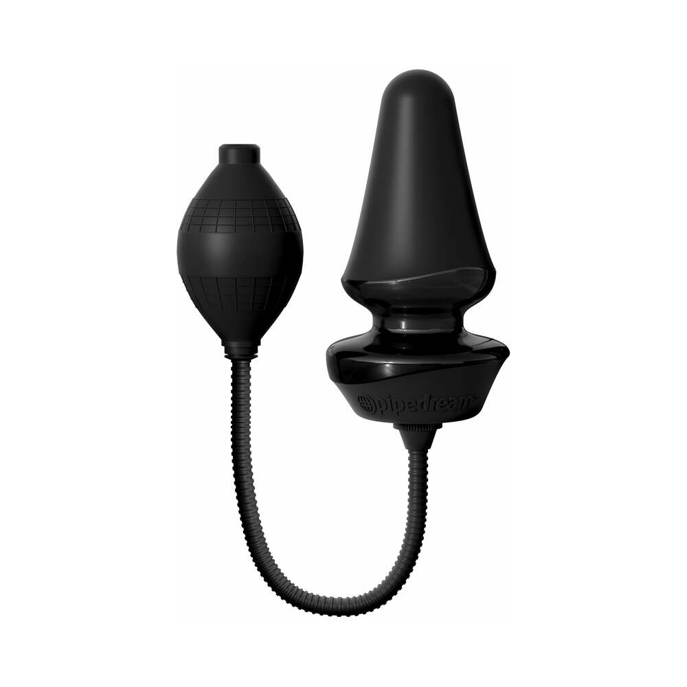 Anal Fantasy Elite Collection Inflatable Silicone Anal Plug Black
