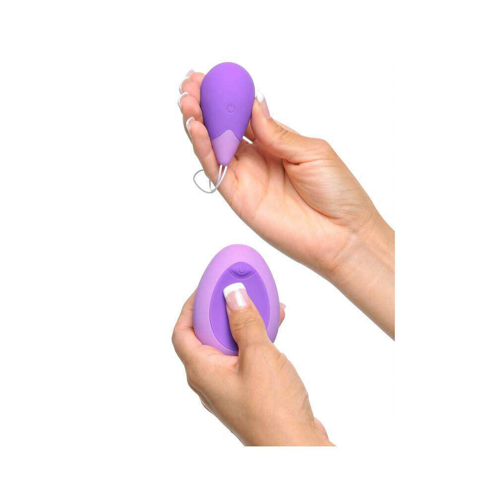 Fantasy For Her Remote Kegel Excite-Her Rechargeable Silicone Trainer Purple
