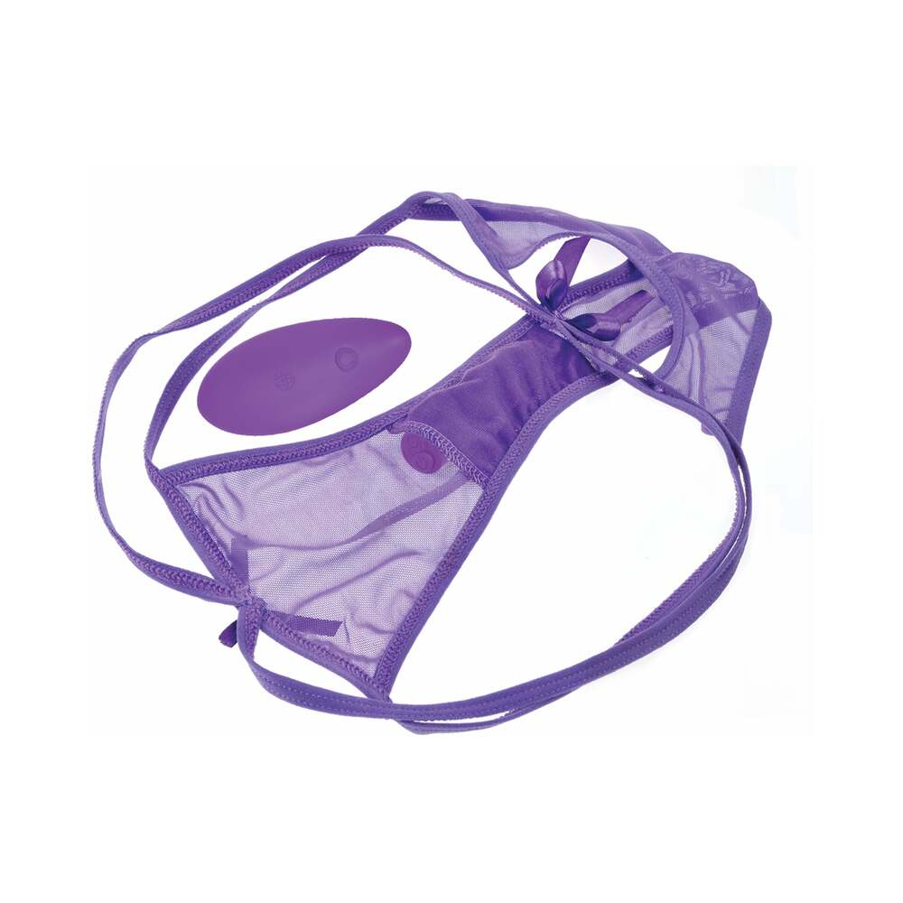 Fantasy For Her Petite Panty Thrill-Her Panty & Vibrator Purple