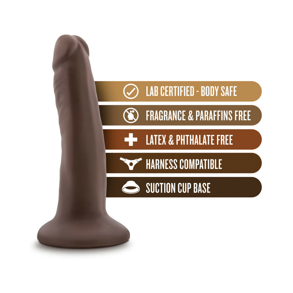 Dr. Skin Realistic 5.5 inches Dildo Brown