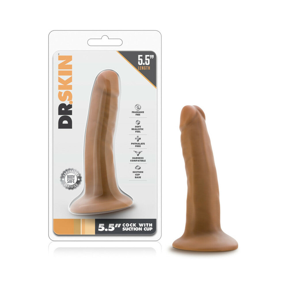 Dr. Skin Realistic 5.5 inches Dildo Tan