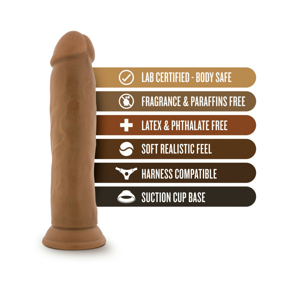 Dr. Skin Realistic 9.5 inches Dildo Tan