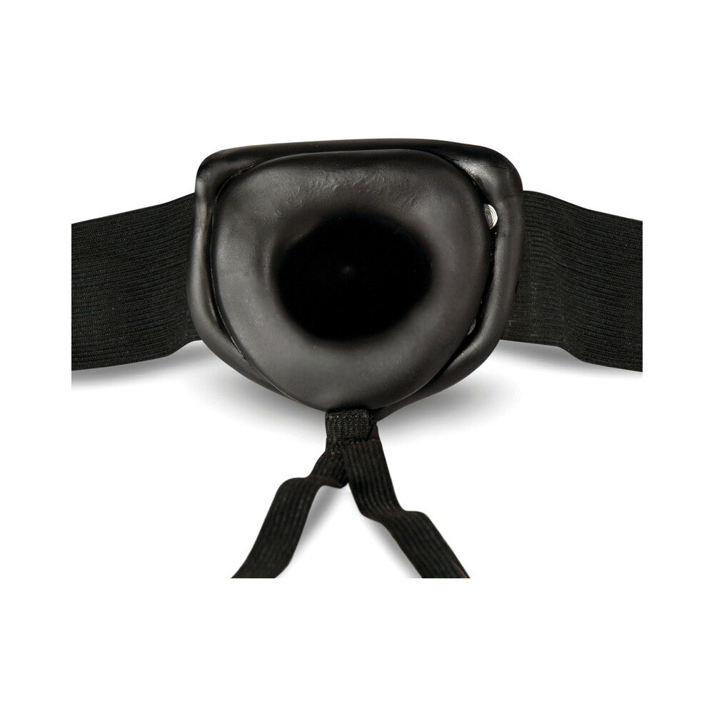 Dr. Skin 6 inches Hollow Strap On Black