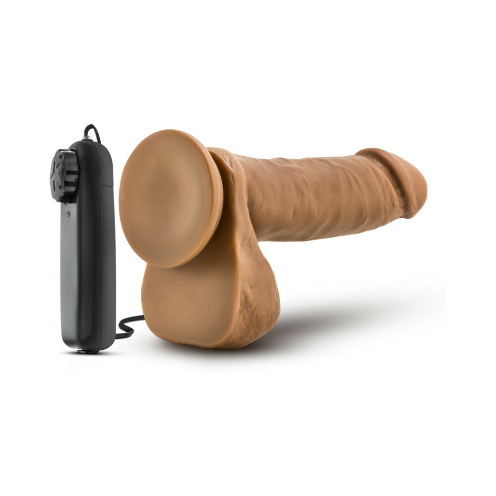 Loverboy Soccer Champ Remote-Controlled 8 inches Vibrating Dildo with Balls Tan