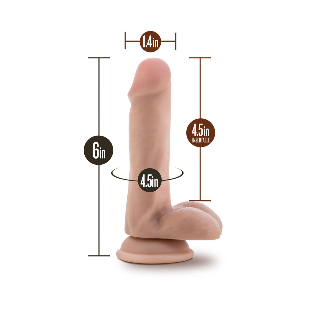 Coverboy Ranger Rob Realistic 6 inches Dildo with Balls Beige