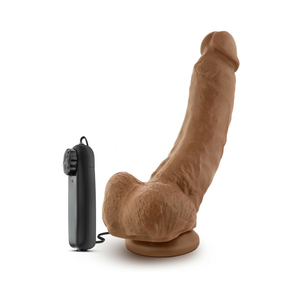 Loverboy The Boxer Remote-controlled 9 inches Vibrating Dildo with Balls Tan