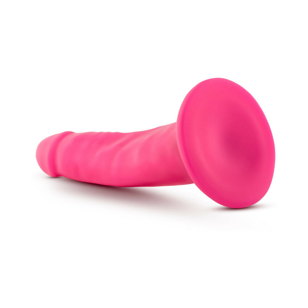 Neo 6 inches Dual Density Dildo Neon Pink