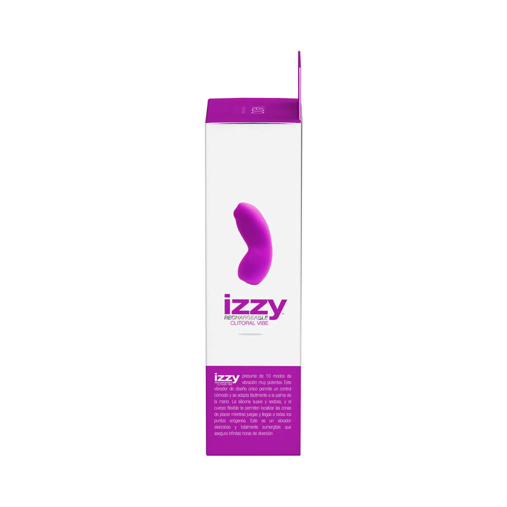 VeDO Izzy Rechargeable Clitoral Vibe - Violet Vixen