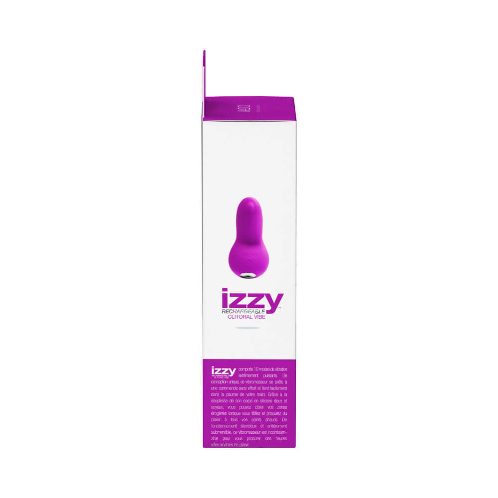 VeDO Izzy Rechargeable Clitoral Vibe - Violet Vixen