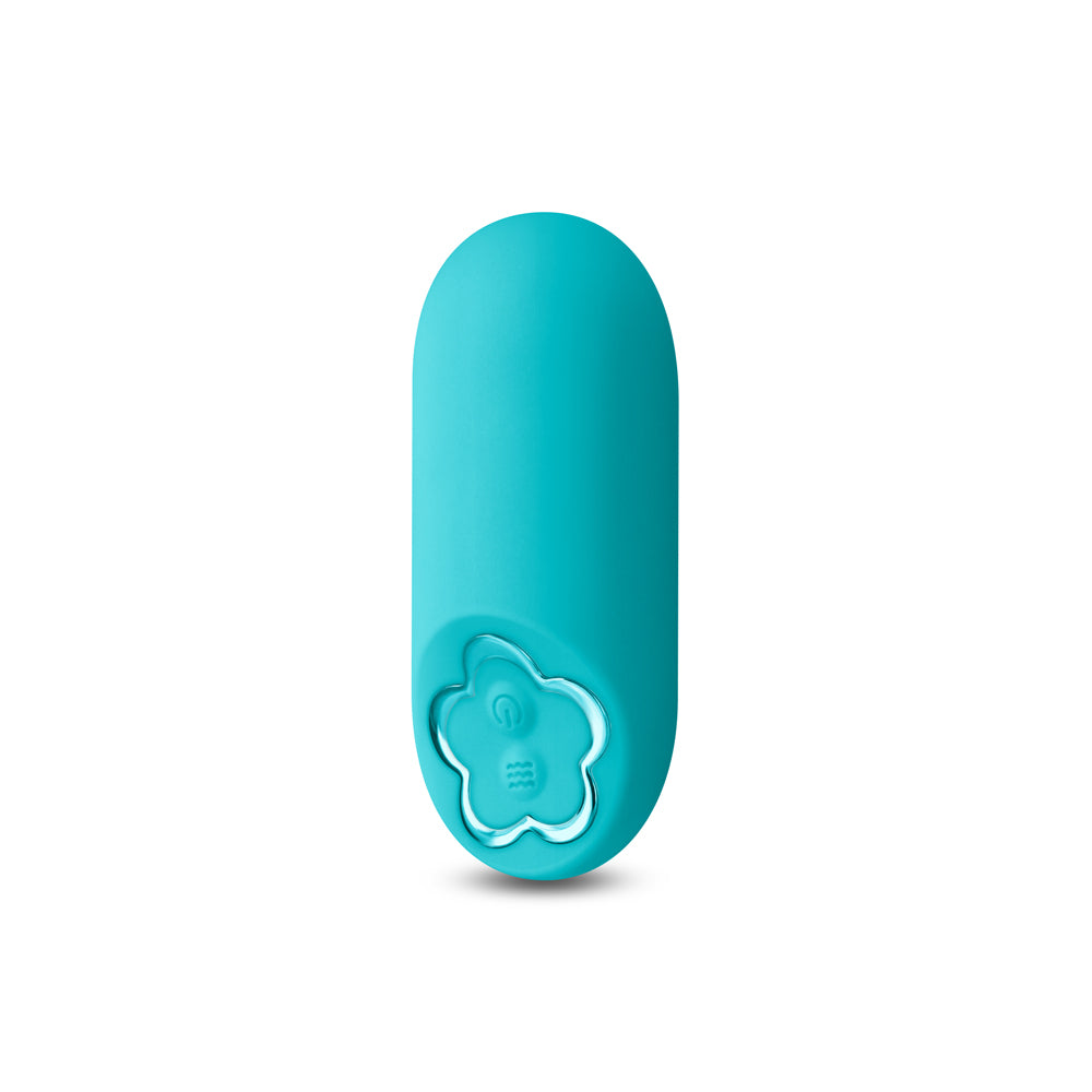 Sugar Pop Harmony Rechargeable Mini Vibrator Teal, a sleek and compact teal vibrator for discreet pleasure.