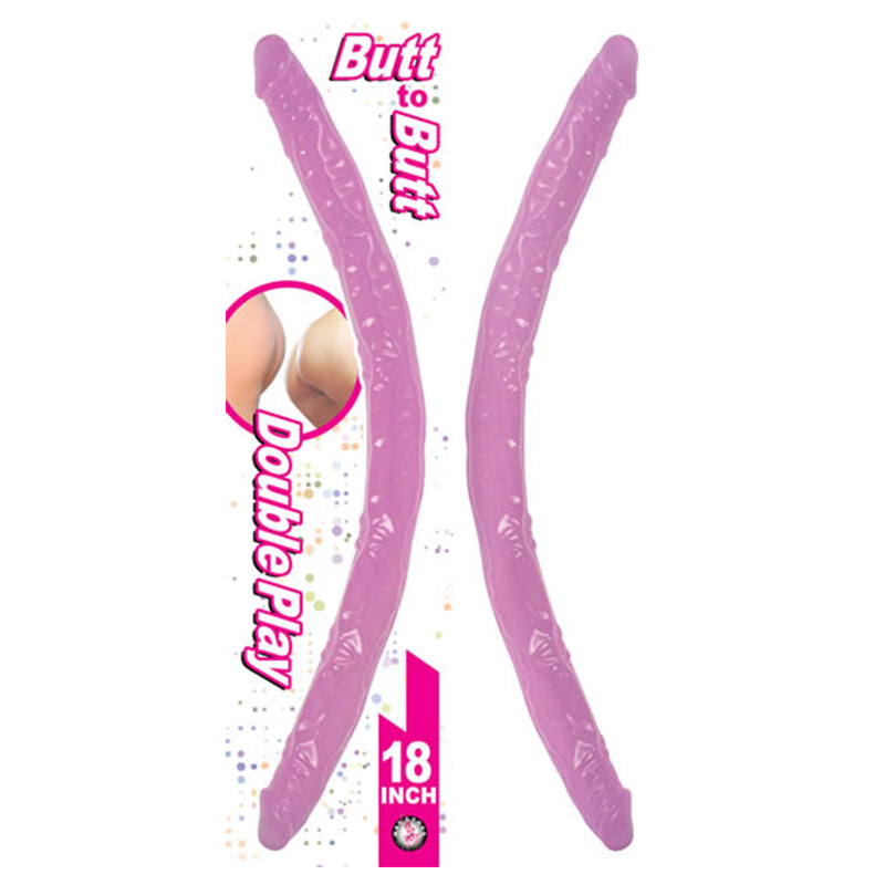 Butt To Butt Double Play Dong 18 inch Pink