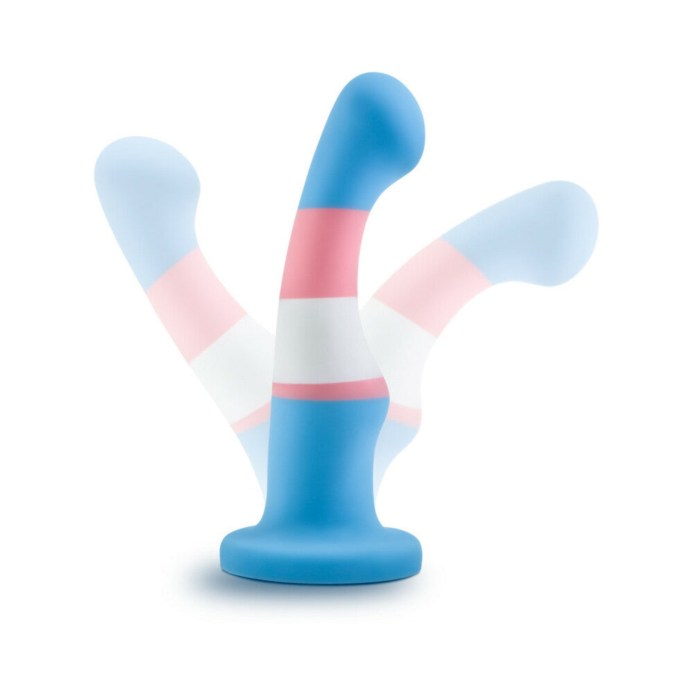 Avant Pride P2 True Blue 6 inches Silicone Dildo