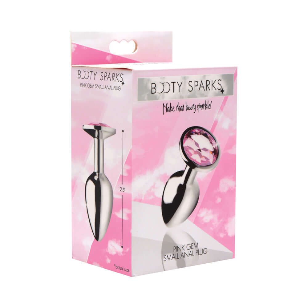 Booty Sparks Pink Gem Anal Plug S