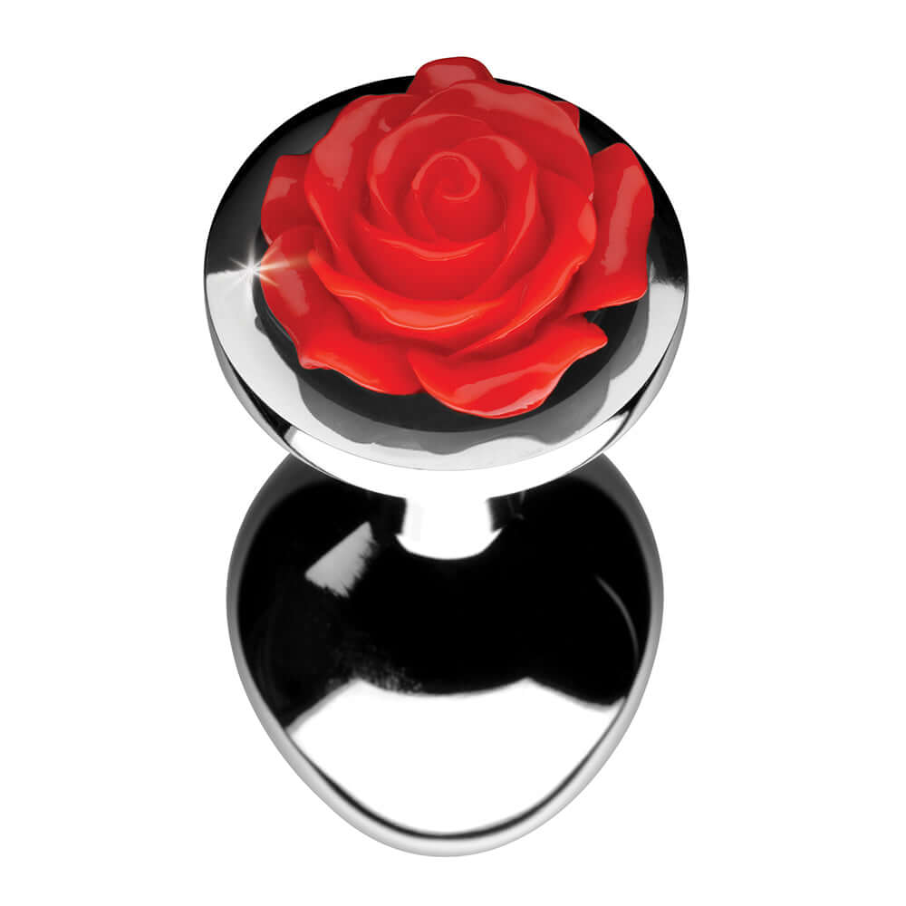 Booty Sparks Red Rose Anal Plug M