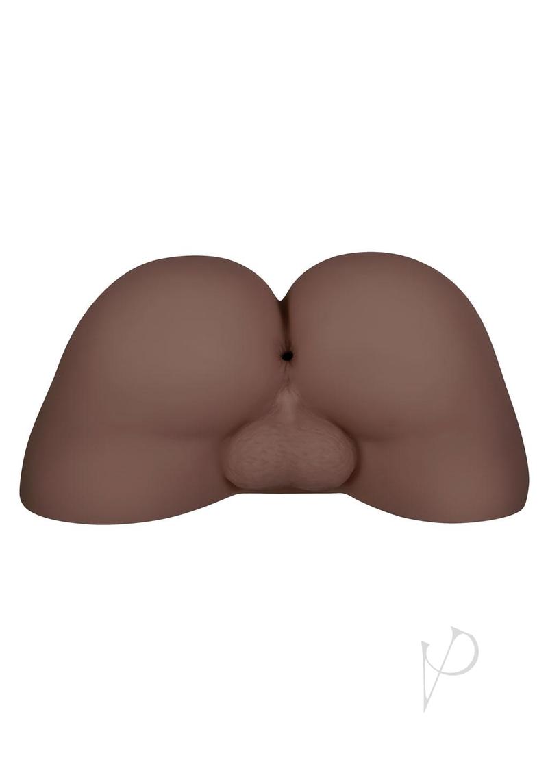 Gender X A Handful Male Anal Masturbator Chocolate showing realistic design and texture for enhanced pleasure.