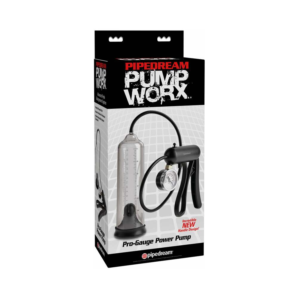 Pump Worx Pro-Gauge Power Pump Clear/Black