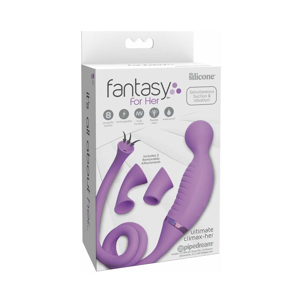 Fantasy For Her Ultimate Climax-Her Dual Stimulator Purple