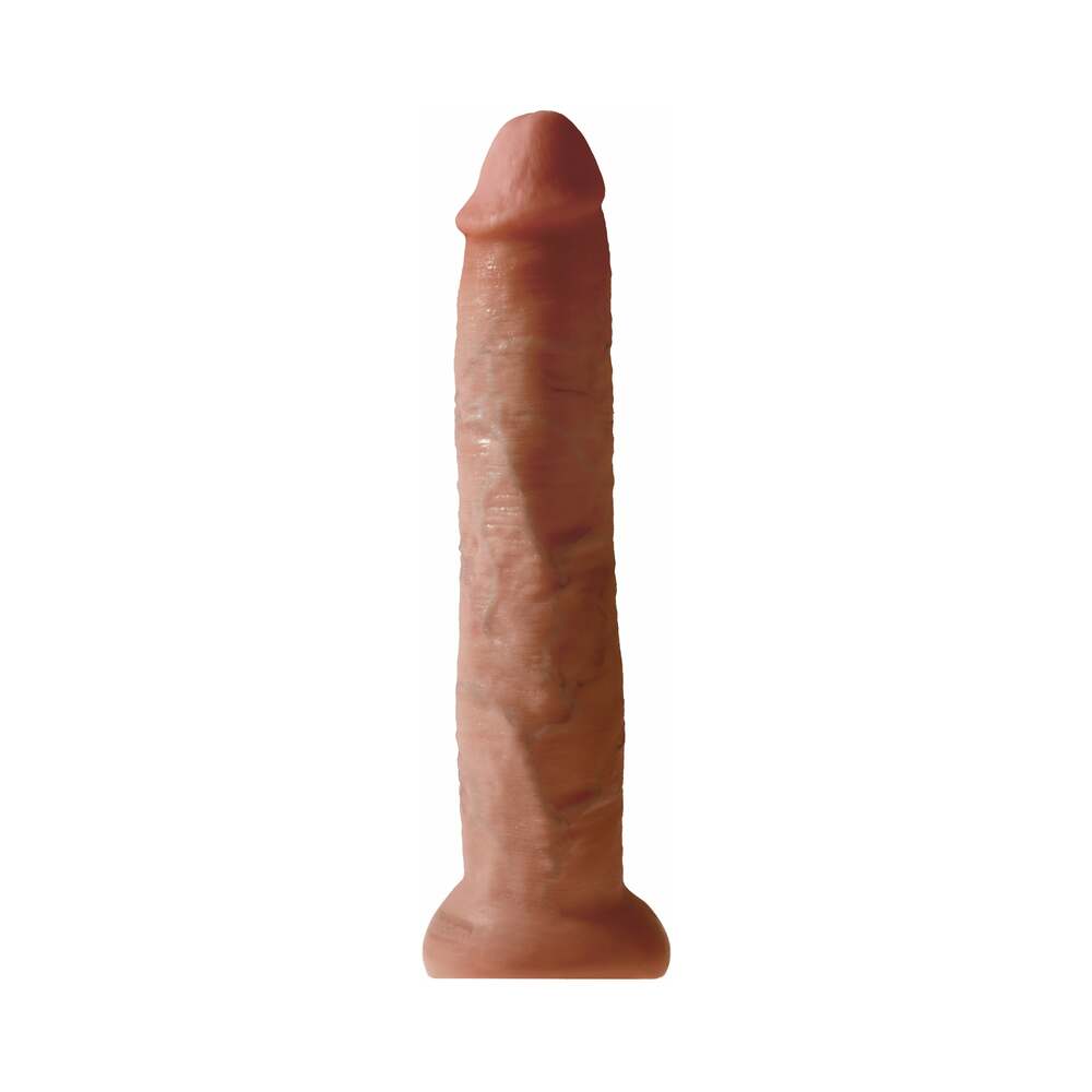 King Cock 13 inches Cock Realistic Dildo With Suction Cup Tan