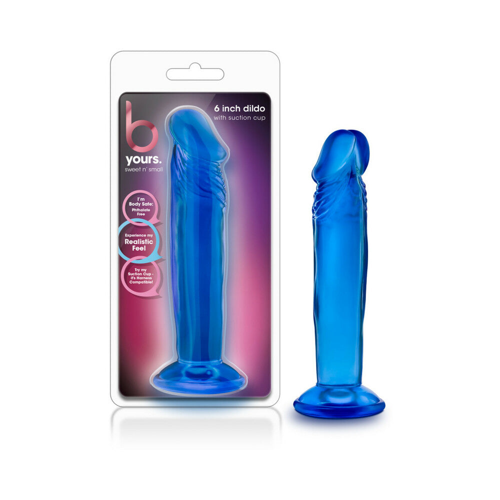 B Yours Sweet n' Small 6 inches Dildo Blue