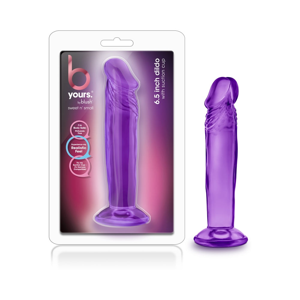 B Yours Sweet n' Small 6.5 inches Dildo Purple