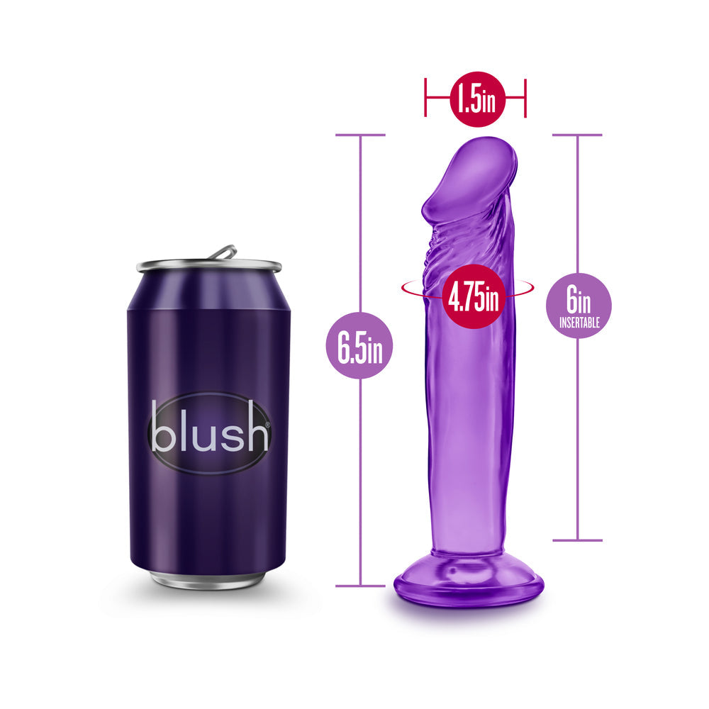 B Yours Sweet n' Small 6.5 inches Dildo Purple