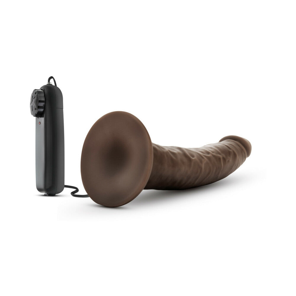 Dr. Skin Dr. Dave Realistic 7 inches Vibrating Dildo Brown