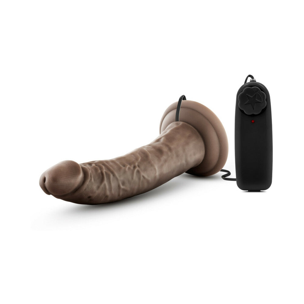 Dr. Skin Dr. Dave Realistic 7 inches Vibrating Dildo Brown