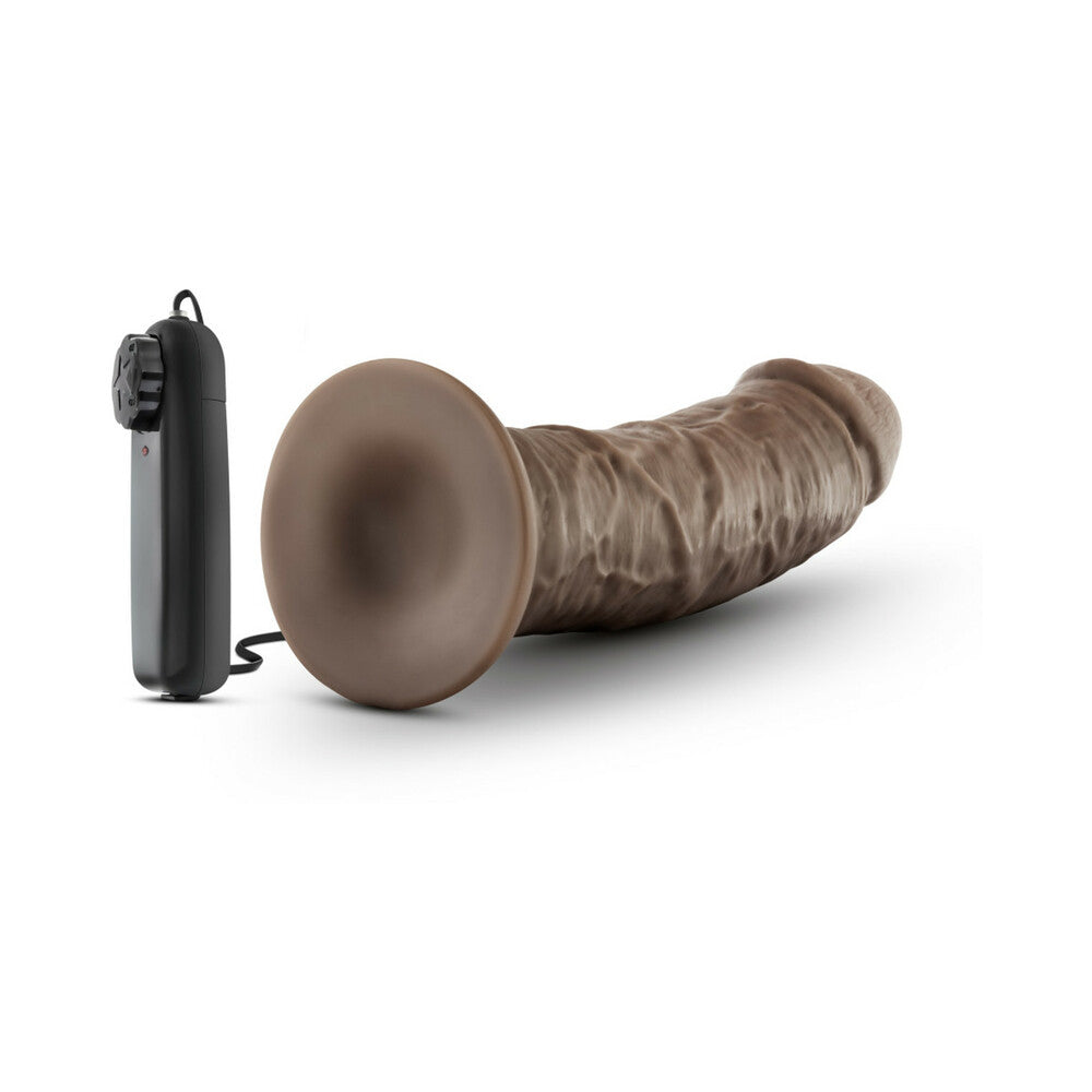 Dr. Skin Dr. Joe Realistic 8 inches Vibrating Dildo Brown