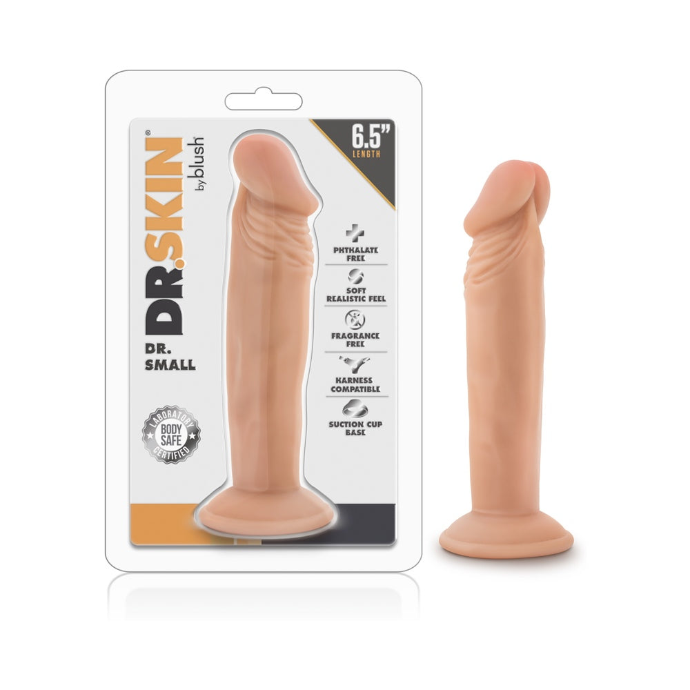 Dr. Skin Dr. Small Realistic 6.5 inches Dildo Beige