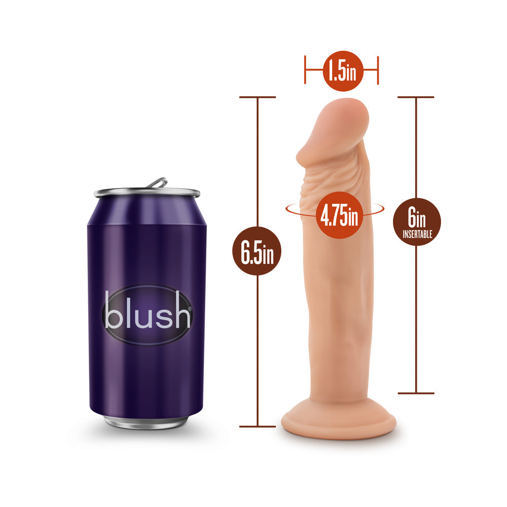 Dr. Skin Dr. Small Realistic 6.5 inches Dildo Beige
